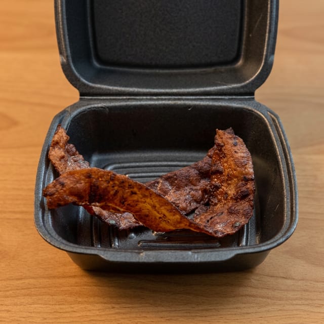2 Strips of Bacon.